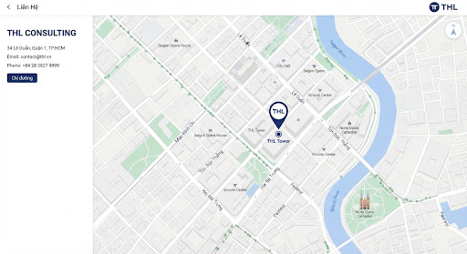Bản đồ trụ sở THL Consulting