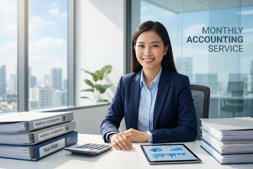 Dịch vụ kế toán hàng tháng